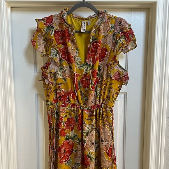 Anthropologie Flutter Sleeve Dress - Picture 3 of 8